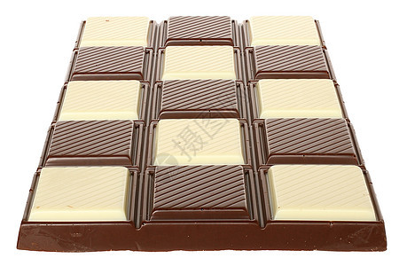 巧克力甜点正方形可可白色酒吧食物牛奶图片