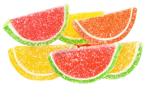 糖果糖橙子团体黄色甜点水果糖棉花食物绿色甜蜜红色图片