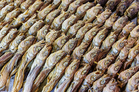 干咸咸鱼海鲜腌鱼市场美食国王盐渍图片
