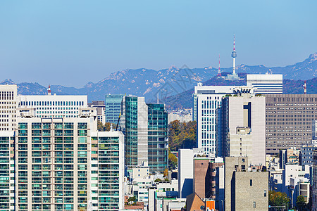 韩国南部首尔市风景图片