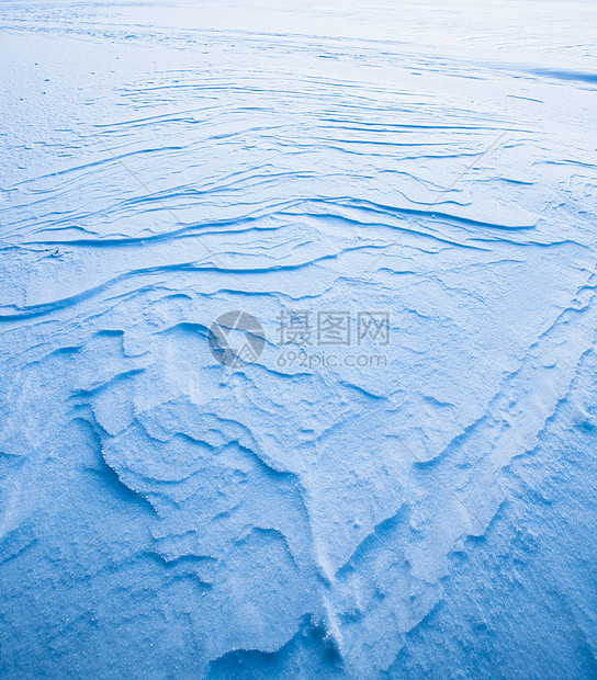 积雪中微风模式图片