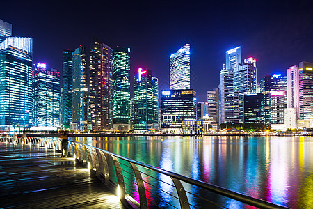 新加坡城市风景办公室景观天空大楼天际办公楼城市码头企业商业图片