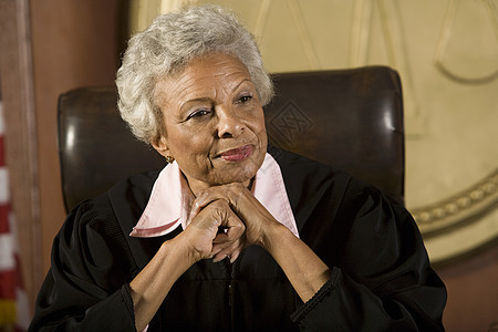 担任法院法官的女法官图片
