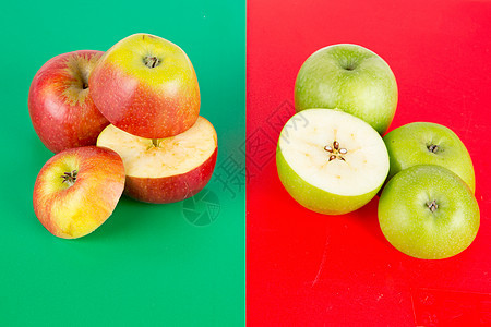 红苹果和绿苹果 - 02图片