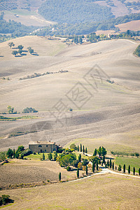 Pienza 景观草地风景旅行环境场地蓝色国家爬坡情绪农村图片