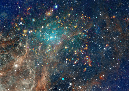 在空间和星云的星域科学活力星座插图天文学敬畏螺旋星际渲染纺纱图片