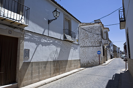 西班牙安达卢西亚哈恩省萨比奥特街图片