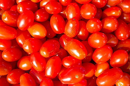 樱桃番茄市场生产食物水果摊位水平西红柿画幅图片