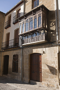 西班牙乌贝达典型房屋外表图片