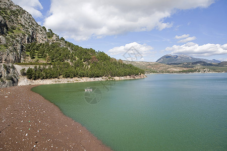 西班牙科尔多瓦省伊兹纳贾尔工程店铺活力建筑学水资源死水权力自然保护区资源液压图片