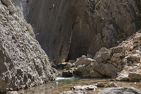 瓜达尔基韦尔河出生地 西班牙Jaen省克萨达水流自然景观电流河流起源流动通航风景图片