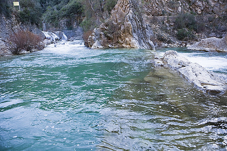 波罗萨河 塞拉德卡佐拉自然公园 西班牙雅安省安达卢西亚起源水流自然景观电流风景流动自然公园图片