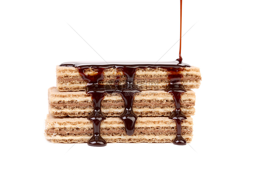 巧克力的木桩饼蛋糕黄油牛奶早餐小吃面粉线条甜点糕点包子图片