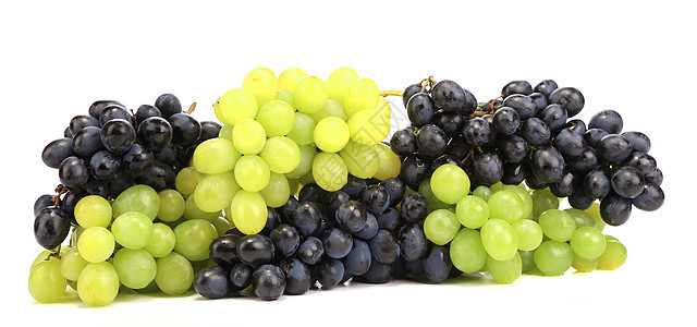 黑葡萄和绿葡萄栽培植物美丽葡萄园水果蓝色收成美食食物藤蔓图片