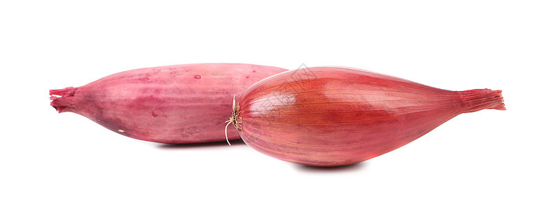 特写两个红洋葱烹饪团体红色块茎球茎食物紫色白色蔬菜水果图片