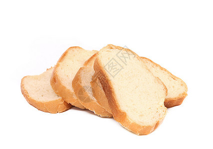 切片白面包白色面包化合物碳水批量食物早餐小麦谷物棕色图片