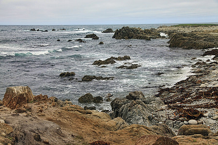 美丽的加利福尼亚海岸Name海岸线荒野蓝色岩石沿海海滩海洋海景晴天悬崖图片