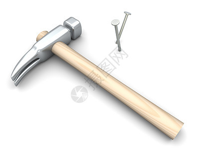 锤和铁甲白色建造硬件插图锤子钥匙工作指甲公用事业拆卸图片