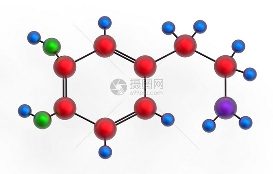 多巴胺分子图片