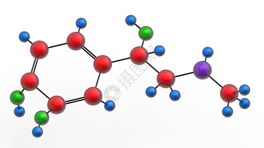 肾上腺素分子图片
