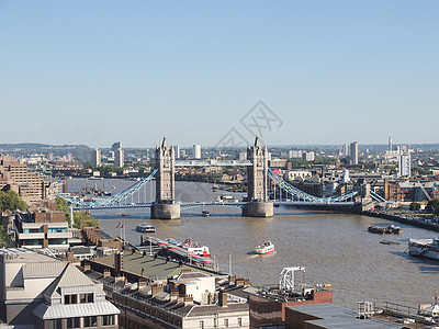 伦敦塔桥联盟王国建筑学背景图片