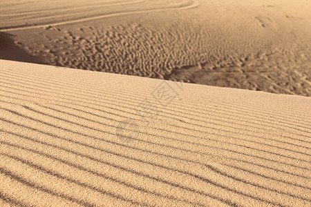 沙漠沙漠旅行风光蓝色橙子戈壁田园场景全景沙丘极端图片