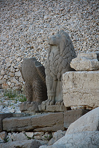 纳鲁特山神的纪念碑上帝雕像心地旅游火鸡岩石遗产石头雕塑考古学图片