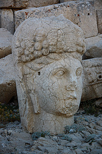 纳鲁特山神的纪念碑世界遗产旅行旅游古董历史上帝火鸡岩石考古学图片