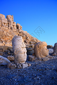 纳鲁特山神的纪念碑上帝遗产历史国家岩石古董火鸡雕塑考古学石头图片