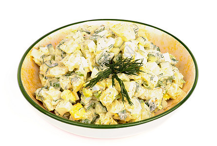 土薯沙拉制作蔬菜洋葱黄瓜青葱香葱食物饮食香菜美食图片