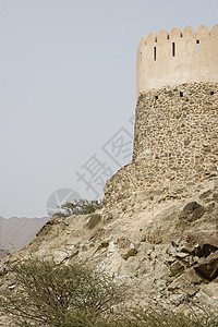 Al Bidyah清真寺外对天 Bidyah 迪拜 阿联酋清真寺建筑学建筑图片