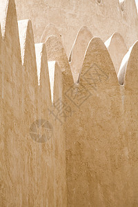 Al Ain宫博物馆望塔的建筑图示 阿联酋迪拜Al Ain宫博物馆背景图片