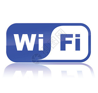 wifi 蓝色图标图片