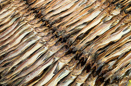 干盐鱼腌鱼盐渍国王市场美食海鲜图片