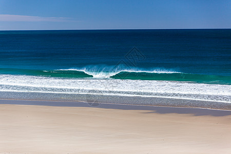 Beach 海洋地平线波景观图片
