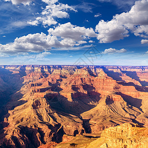 亚利桑那州大峡谷国家公园沙漠天空峡谷侵蚀荒野假期地平线地标山脉编队图片