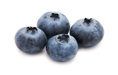 蓝莓蓝色浆果圆形黑色营养生产白色水果宏观植物图片