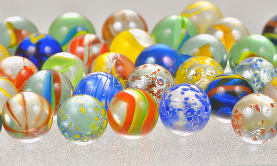 玻璃球千斤顶圆形白色弹珠收藏品猫眼橙子展示地球气泡图片