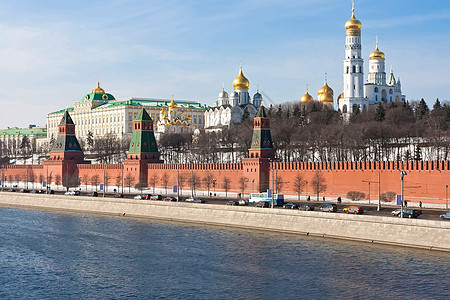 莫斯科克里姆林宫教会景观城市蓝色大教堂建筑学历史天空旅行建筑图片