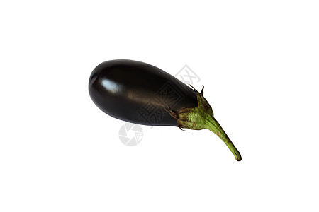 茄子种植食物蔬菜白色黑色背景图片