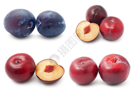 加农业红色浆果甜点饮食紫色食物小吃水果白色图片