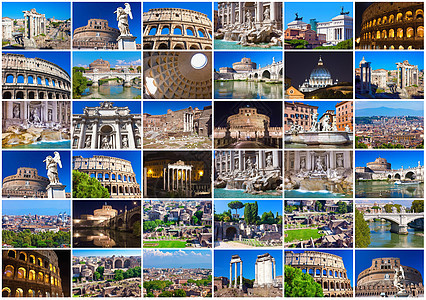 罗马收藏斗兽场教会纪念碑建筑城市建筑学地标论坛文化柱子图片