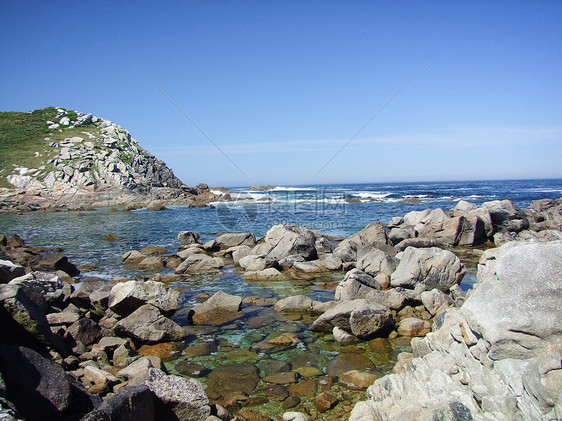 礁群岛自然公园海滩绿色海岸海洋悬崖石头群岛天空活力图片