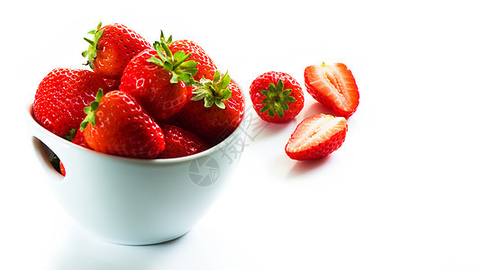 草莓碗食物团体饮食宏观蔬菜美食工作室杯子营养水果图片