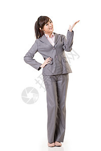 A 企业介绍工作商务说明成人女性商业手势姿势女士职业图片