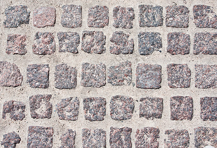 铺石路建筑学小路正方形岩石石头鹅卵石灰色街道地面路面图片