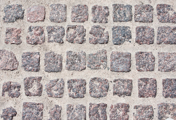 铺石路建筑学小路正方形岩石石头鹅卵石灰色街道地面路面图片