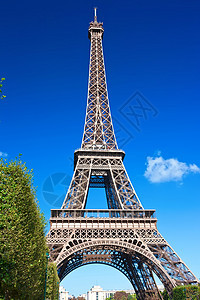 巴黎埃菲尔铁塔首都建造旅行蓝色历史金属场景建筑建筑学天空图片