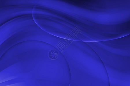 抽象曲线和卷状蓝色背景图片
