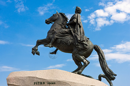 圣彼得堡雕像雕塑骑师艺术建筑学建筑娱乐石头地标蓝色图片